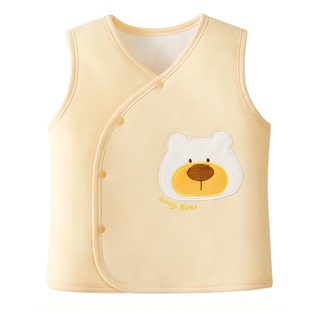 儿童马甲宝宝坎肩新生幼儿秋冬女童外穿小月龄纯棉背心男童小马夹