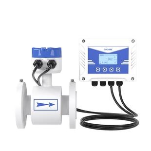 丰控分体式电磁流量计管道式传感器污水不锈钢流量表液体流量计水