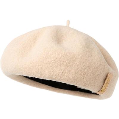 siggi羊毛贝雷帽大帽盘有内里