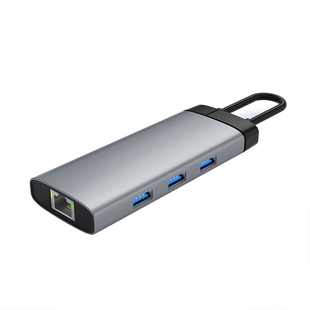 Type-C转换器适用于华为笔记本电脑苹果MacBook转接头HDMI多功能扩展坞M4转换线USB3接口网线拓展坞投影仪PD