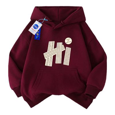 NASA克莱因蓝男童连帽卫衣秋冬