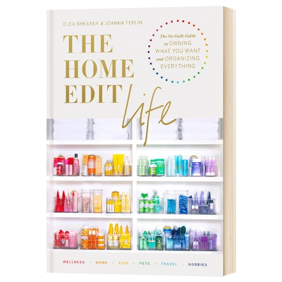 家居编辑生活 英文原版 精装 The Home Edit Life 英文版 进口原版英语书籍 Clea Shearer