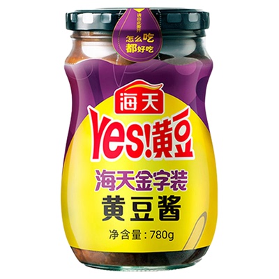 海天金字装黄豆酱780g