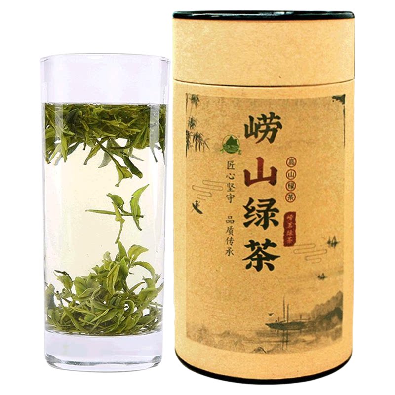 正宗500G山东特产崂茗崂山绿茶