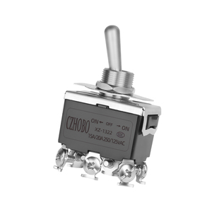 小纽子钮子扭子妞子开关摇臂拨动开关两三2/3档大电流E-TEN13221