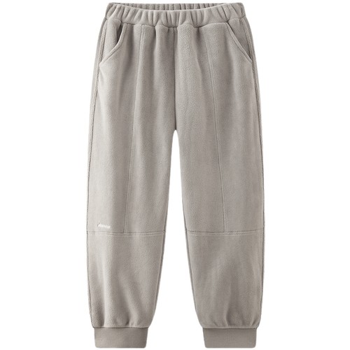 【蓄暖】MQD童装男童加绒运动裤2025冬季新款儿童保暖束脚休闲裤