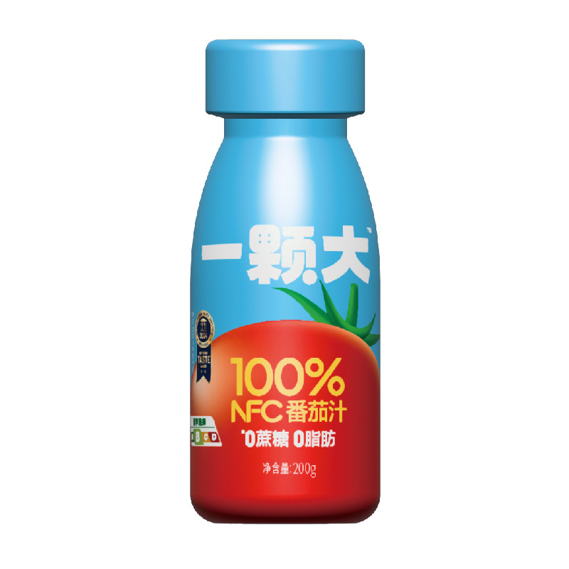 【一颗大】100%NFC番茄汁 2瓶PET装尝鲜装鲜果蔬汁