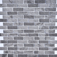 Мягкий фарфоровый синий кирпич 62 шить 0,9 квадратных метров