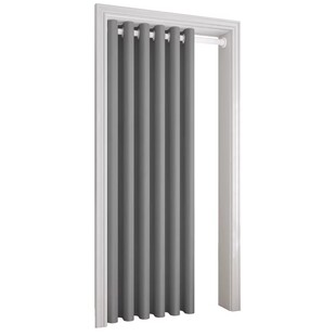 试衣间奶油风门帘拱形奶茶色轻奢定制服装店更衣室商场店铺隔断帘