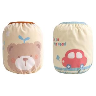 儿童袖套防污耐脏秋冬婴幼儿防水袖头宝宝套袖男童女童卡通小护袖