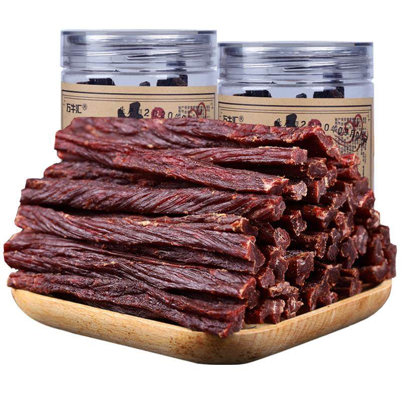 万牛汇内蒙古手撕散装猪肉干
