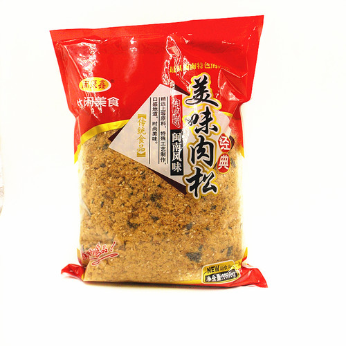 海苔香酥肉松3A草莓味小贝肉松1kg 寿司饭团辅食烘焙肉类零食