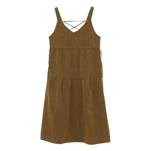 it'real轻熟风吊带连衣裙女抽褶蛋糕裙长裙高级感叠穿裙