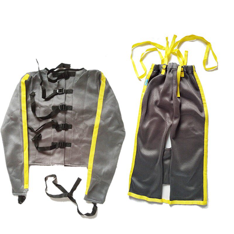 雨其琳精神躁动病人约束衣捆绑拘束专用约束服衣套装束裤分体帆布