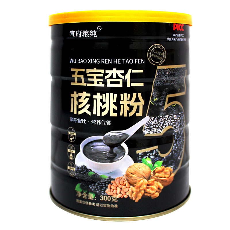 宜府粮纯五宝核桃营养粉电视同款
