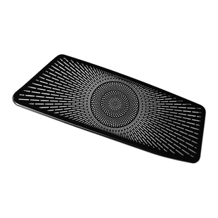 适用于焕新极氪001座椅下空调出风口防尘罩不锈钢防堵塞配件用品