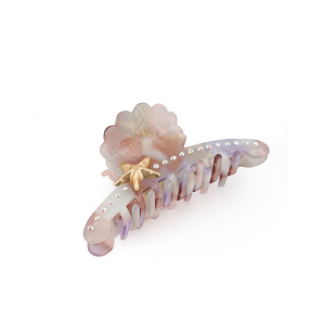 SUMIYAKI 醋酸海星抓夹 发夹小众多巴胺甜酷抓夹鲨鱼夹发抓2024