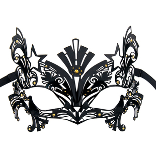 CHILIROSE性感眼罩服装配饰猫女郎夜店化妆舞会面具暗黑精灵主播