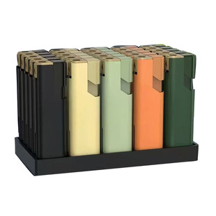 新款一次性防风打火机正品高颜值网红爆款定制创意广告一整盒50支