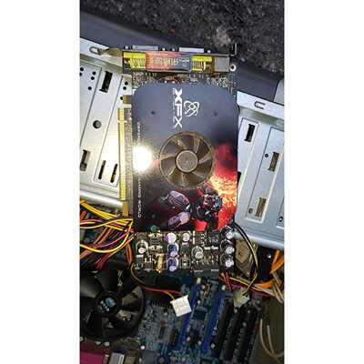 讯景Geforce6800XT，N卡二十年前的老卡皇，可外接