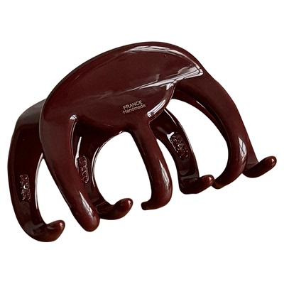 高级感安哥拉红鲨鱼夹