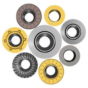 数控铣刀片R5/R6/R8圆刀片RPMW1003MO/RPMT1204/RDMT1204MO钢件用