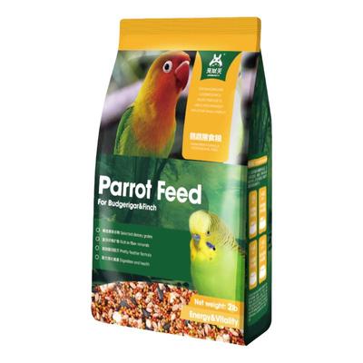 鹦鹉饲料鸟粮混合粮带壳小米鸟食