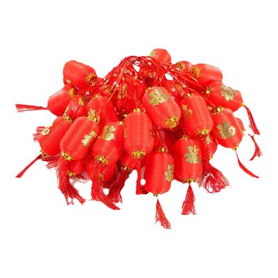 春节过年庭院红灯笼装饰灯小彩灯