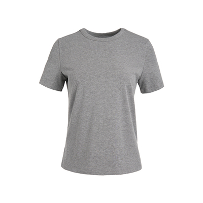 TOFOD 四季T 高回弹显瘦ROW极简上衣 纯色百搭圆领短袖T恤女