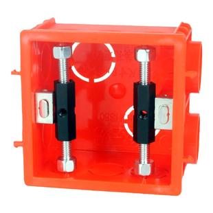 插座开关86型暗盒修复器底盒118加长通用补电线盒撑杆金属卡片式