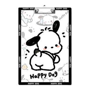 卡通小帕a4垫板写字夹板写字夹板夹试卷文件板夹亚克力试卷收纳夹考试写字板垫小学生专用固定板子纸张书夹