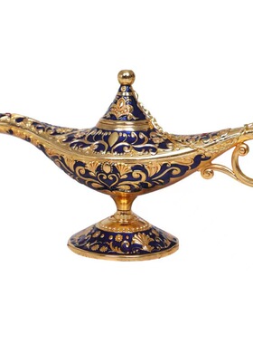 俄罗斯工艺品阿拉丁神灯锌合金