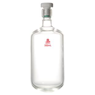 三爱思 四氟塞耐压瓶 总磷总氮比色管螺口试管厚壁5mm螺纹塞防爆