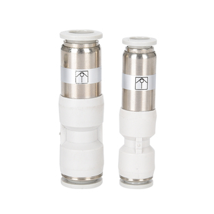 牧歌气管快速接头单向阀SPU/PCVU直通SPV/PCVV弯通逆止回阀快插