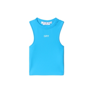 IT OFF-WHITE™女装修身短款工字背心120900XK