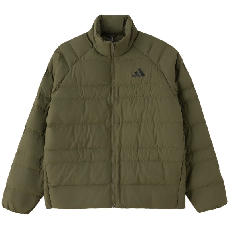 阿迪达斯男立领运动棉衣棉服外套