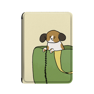 电子书适用kindle阅读器paperwhite布袋狗狗scribe保护套kpw4卡通5趣味6寸oasis3潮2第11代958/voyage1499壳