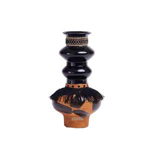 空合 中古风花器装饰画果盘软装搭配 书柜高级感家居装饰品摆设