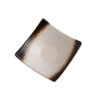 创意小吃碗四方形陶瓷菜碟水果沙拉碗甜品盘子小号日式不规则餐具