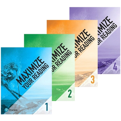 优化你的英语阅读水平1-4册套装 英文原版教材 Maximize Your Reading 培生英语阅读技巧指导书 英文版 进口原版书籍