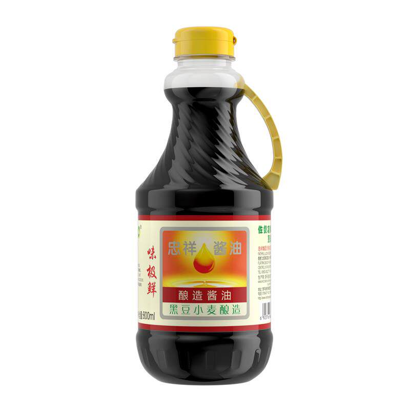 极鲜黑豆生抽忠祥酱油
