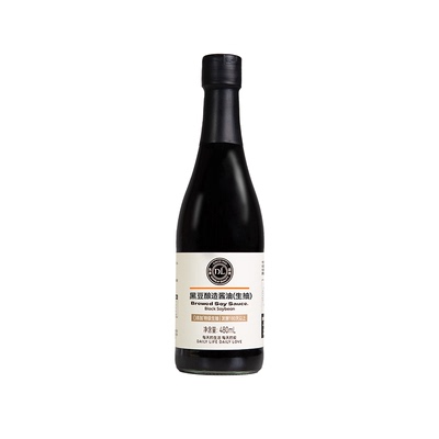 胖东来黑豆酿造酱油生抽480ml
