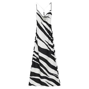 【Liegee】蕾虎ZEBRA 斑马印花吊带连衣裙春夏流行女装裙子