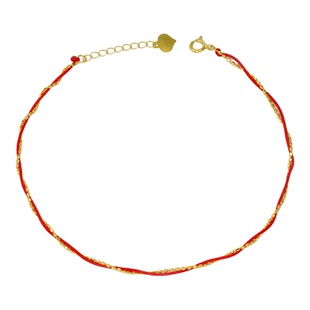 【店铺专属】通体18k金红绳手链女款轻奢时尚小众设计感QL07514