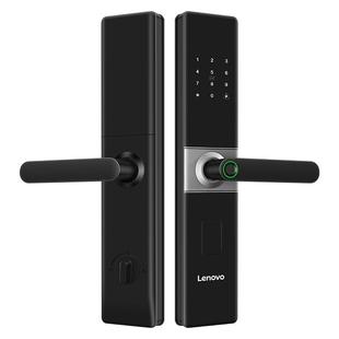 联想智能门锁家用防盗门指纹锁入户门锁密码锁公寓电子感应锁E20