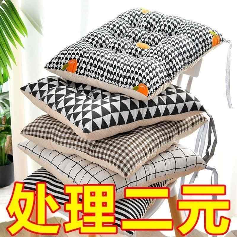 加厚坐垫办公室椅子椅垫学生教室凳子秋冬座垫上班久坐软屁垫屁股