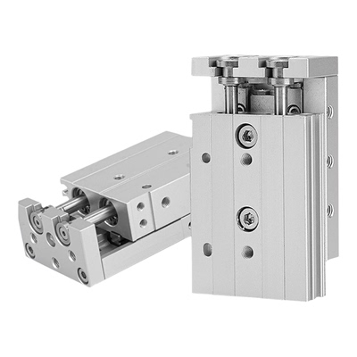亚德客型HLQ滑台气缸HLS6X8X12X16X20X25X10X30X40X50X75S SAS SA