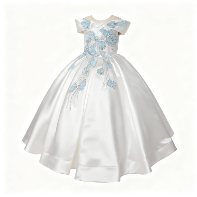 女童蓬蓬裙主持人表演舞会礼服