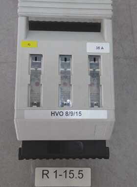 Rittal SV 3400.000 Load Break Switch Gr. 00 with 3 X SIBA 35