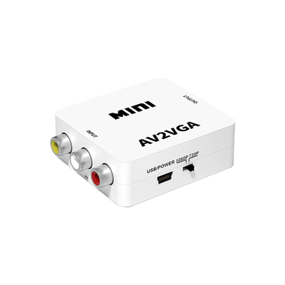 海天牛AV转VGA机顶盒接显示器